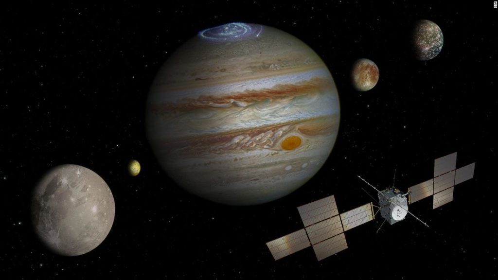 De missie van Juice wordt binnenkort gelanceerd naar de ijzige oceaanwerelden van Jupiter