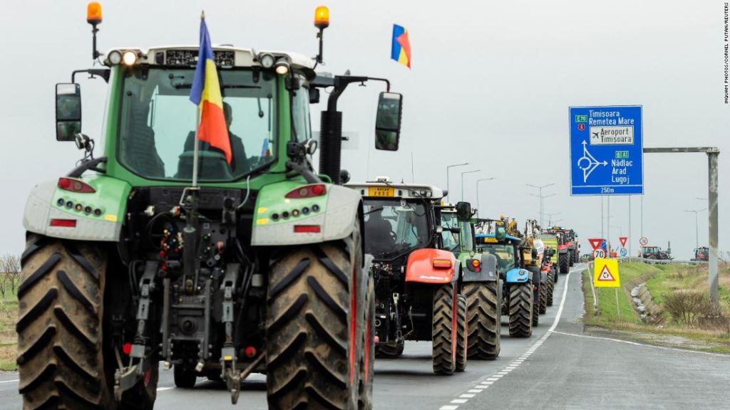 Een overvloed aan goedkoop Oekraïens graan heeft geleid tot protesten van boeren in Oost-Europa