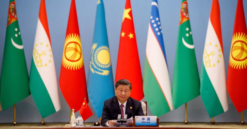De Chinese president onthult het grootse ontwikkelingsplan voor Centraal-Azië