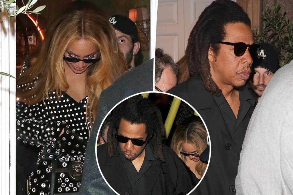 Beyoncé en Jay-Z vieren een herenhuis van $ 200 miljoen met een diner in Londen