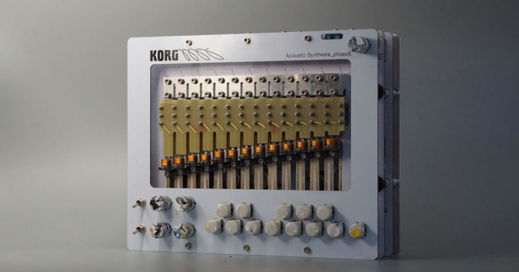 Korg Berlin presenteert een prototype van een "akoestische synthesizer"