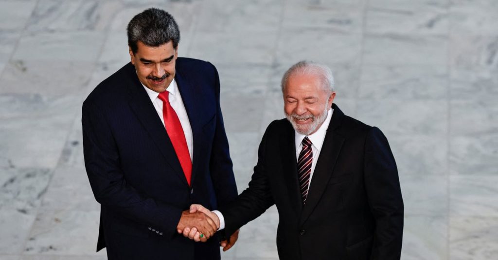 Maduro en Lula hadden kritiek op de Amerikaanse sancties tegen Venezuela