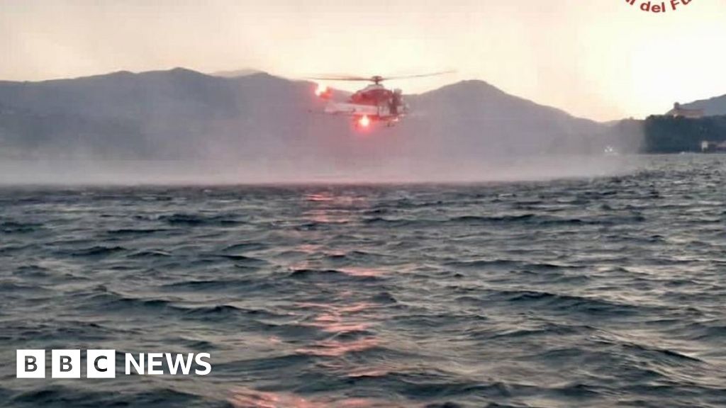 Toeristenboot gezonken in het Lago Maggiore, drie doden, één vermist - rapporten
