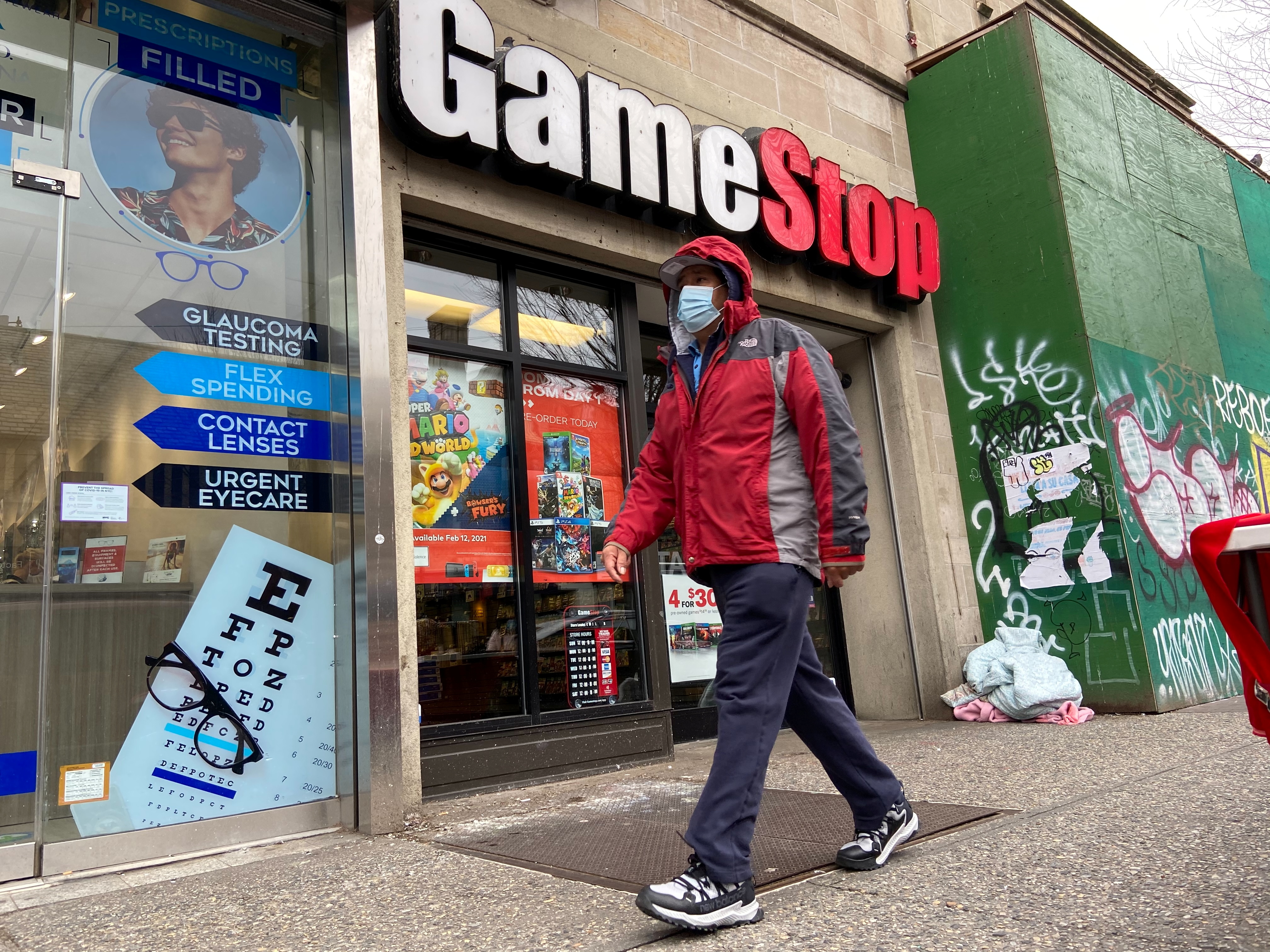 GameStop bevindt zich in Jackson Heights, New York City