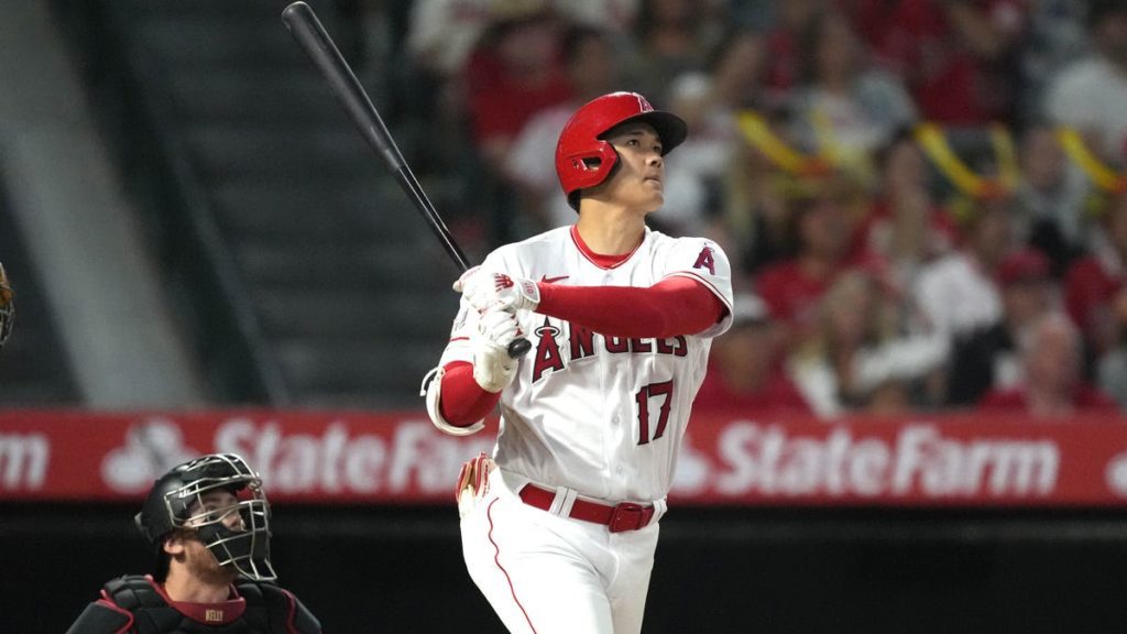 De Angels slaan de langste homerun van Shohei Ohtani in het MLB-seizoen 2023