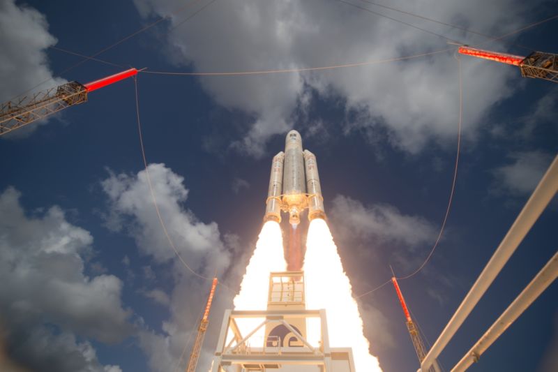 Ariane 5 is sinds 1996 de ruggengraat van de European Space Agency.