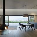Gedeconstrueerd huis / INNOCAD Architecture - Interieurfotografie, eetkamer, tafel, ramen