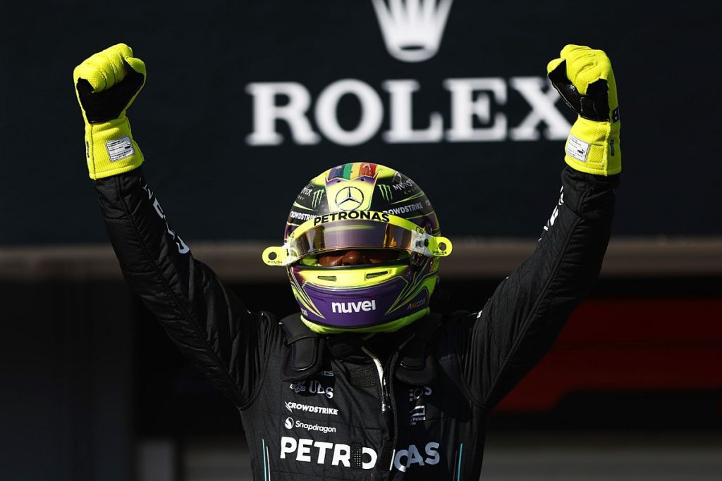 Hamilton pakt de Noordpool met 0,003 seconden af ​​van Verstappen