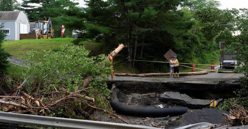 Nova Scotia worstelt met de gevolgen van verwoestende overstromingen