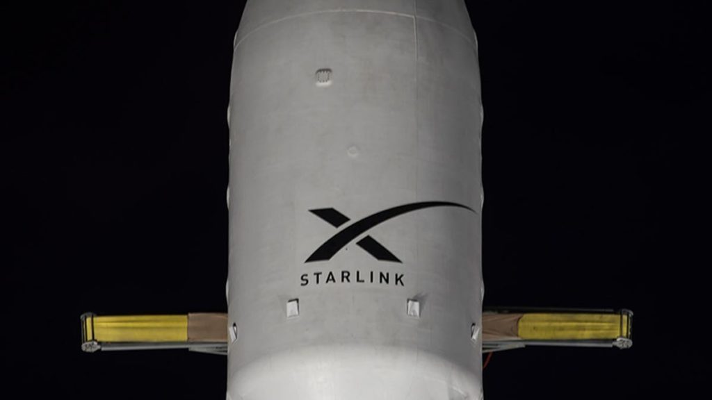 Een SpaceX Falcon 9-raket heeft zaterdag de Starlink-missie een boost gegeven