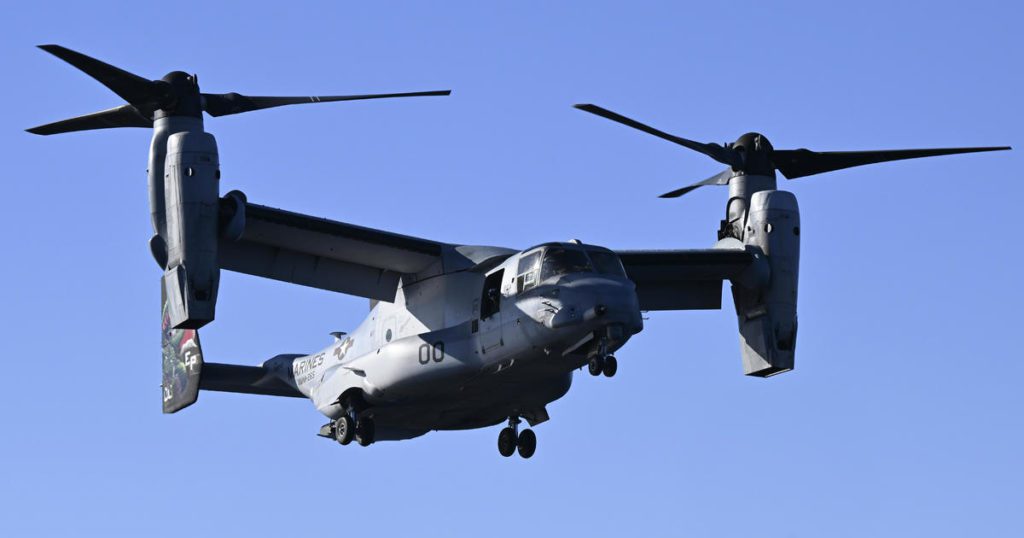 Bij een Osprey-crash in Australië komen drie Amerikaanse mariniers om het leven