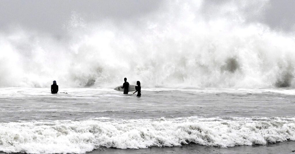 Uit het onderzoek blijkt dat de golven langs de kust van Californië steeds groter worden