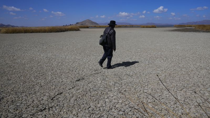 Het Titicacameer: ​​Het hoogst bevaarbare meer ter wereld staat op het punt op te drogen