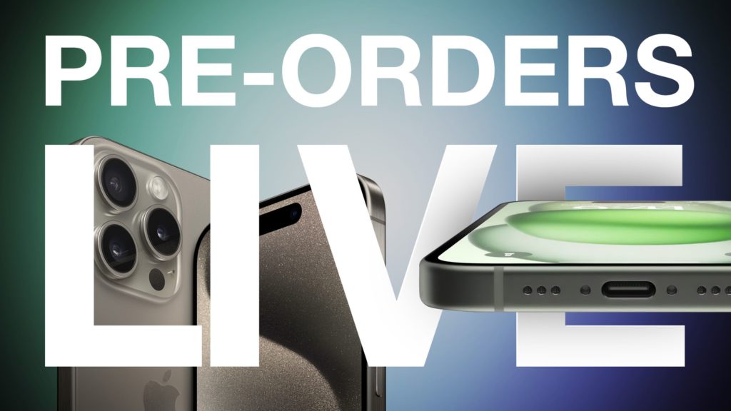 iPhone 15- en iPhone 15 Pro-modellen zijn nu beschikbaar voor pre-order