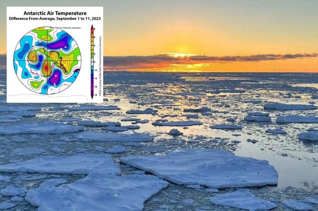 Zee-ijs daalt naar ‘alarmerende’ niveaus op Antarctica: ‘Iedereen zou zich zorgen moeten maken’