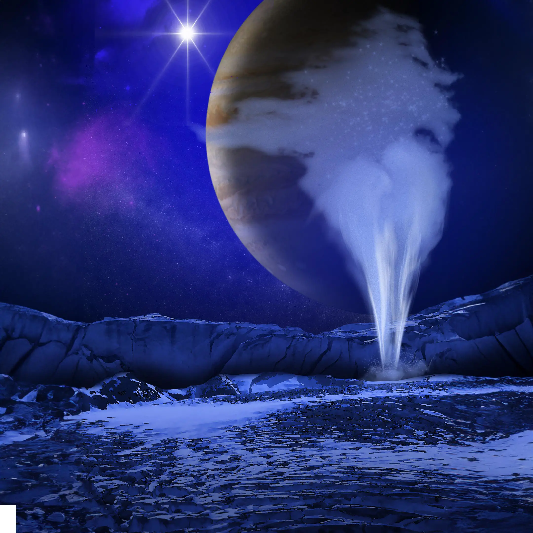 Leven op de maan van Jupiter?  NASA's Webb vindt een koolstofbron op het oppervlak van Europa