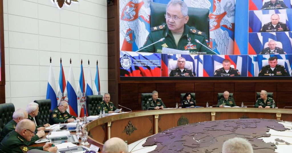 De Russische commandant van de Zwarte Zee wordt in actie getoond nadat Oekraïne zegt dat het hem heeft gedood