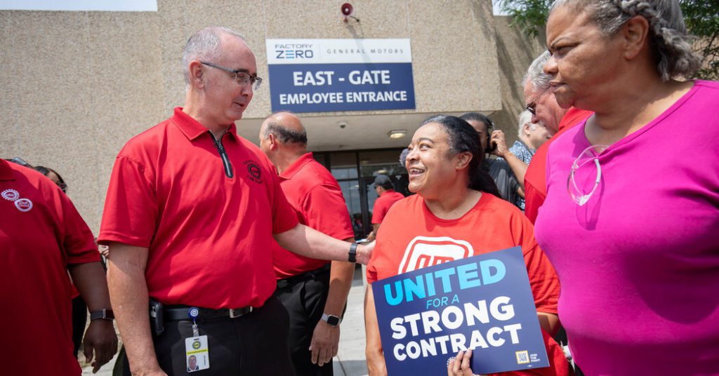 De UAW bereidt zich voor op een beperkte staking tegen autofabrikanten in Detroit op vrijdag