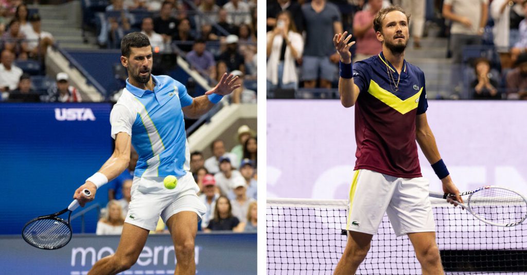 De finale van het US Open herenenkelspel hadden we maar half verwacht: Djokovic vs. Medvedev