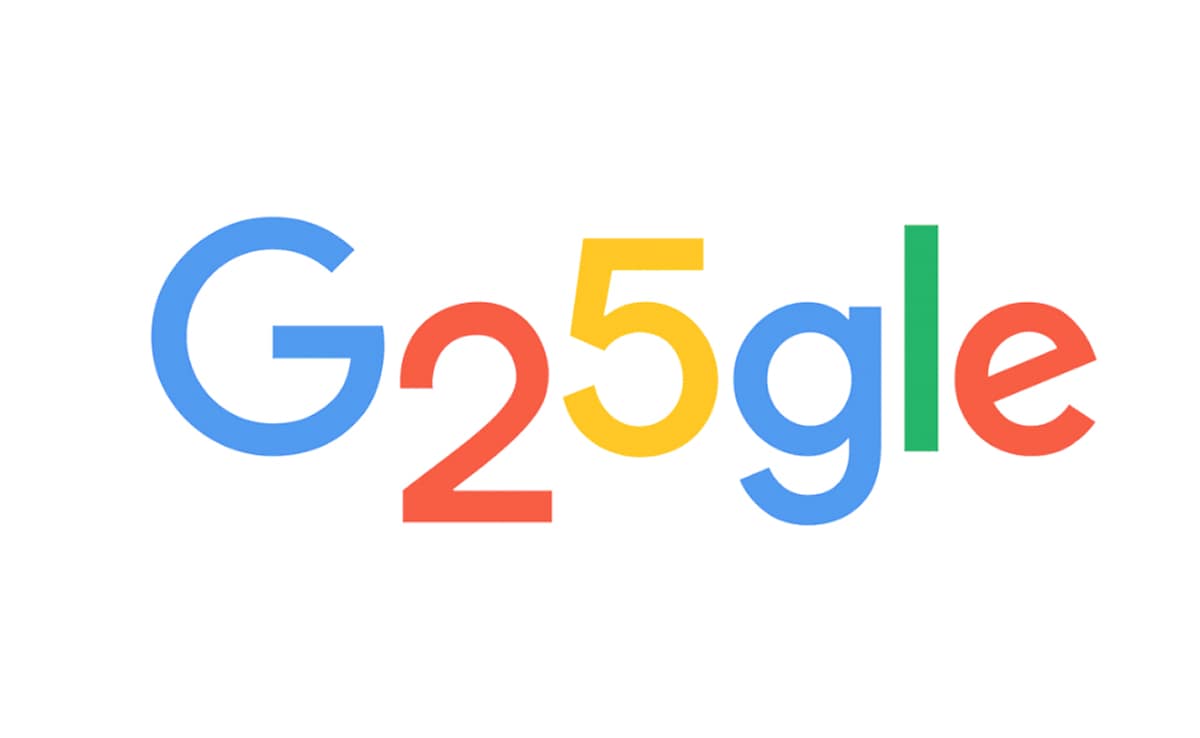 Google viert zijn vijfentwintigste verjaardag met een bijzonder innovatief logo