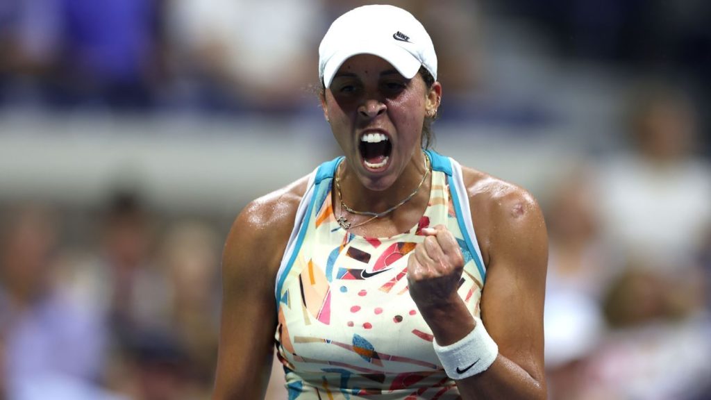 Madison Keys verdrijft de Wimbledon-titel en plaatst zich voor de halve finales van de US Open