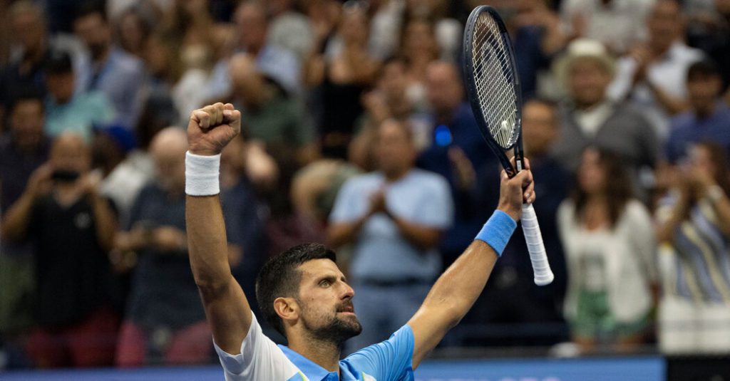 Novak Djokovic verslaat Ben Shilton en wint zijn 24e Grand Slam-titel