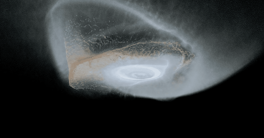 Video: Hoe de manen van Saturnus werden gevormd tijdens een enorme botsing met de maan