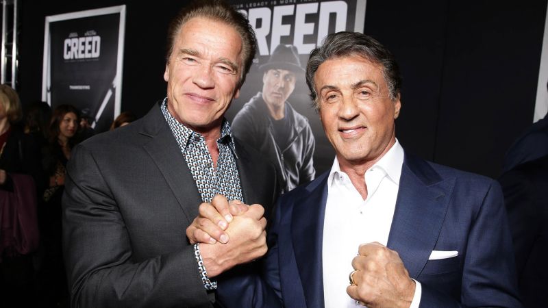Arnold Schwarzenegger zegt dat hij en Sylvester Stallone 'elkaar probeerden te laten ontsporen' in hun beste jaren