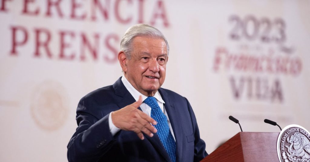 De Mexicaanse president bekritiseert de Amerikaanse militaire steun aan Oekraïne