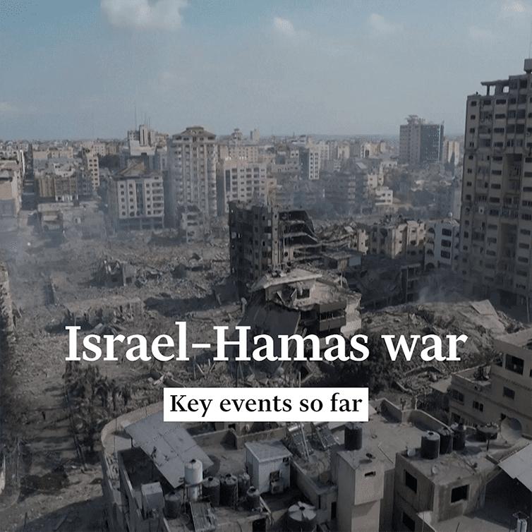 De oorlog tussen Israël en Hamas is de belangrijkste gebeurtenis tot nu toe