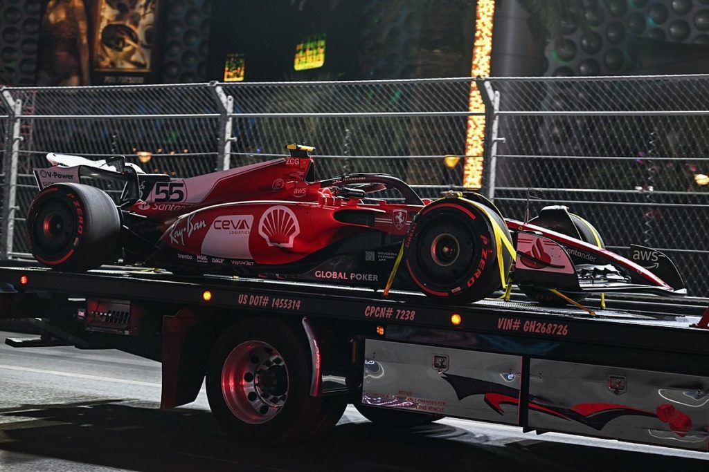 Ferrari gaat een 'privégesprek' houden over de compensatie van de schade van Sainz in de Formule 1