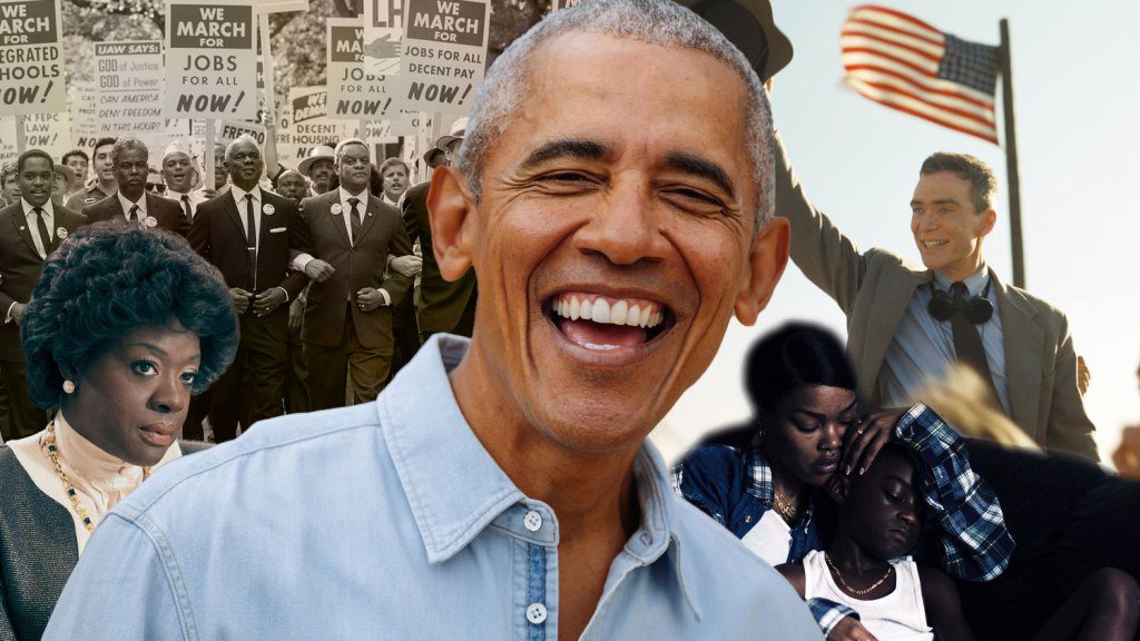 Barack Obama deelt zijn lijst met zijn favoriete films van 2023