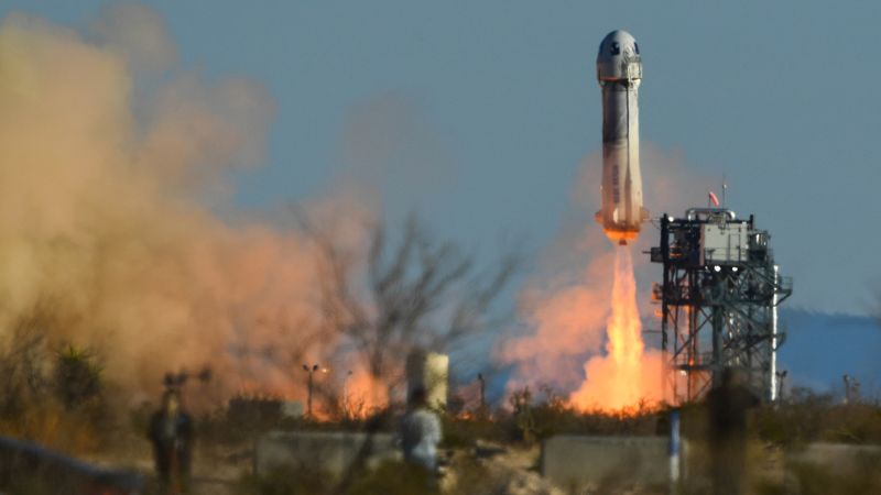 De verwachte terugkeer van Blue Origin naar de vlucht werd vóór de lancering geannuleerd