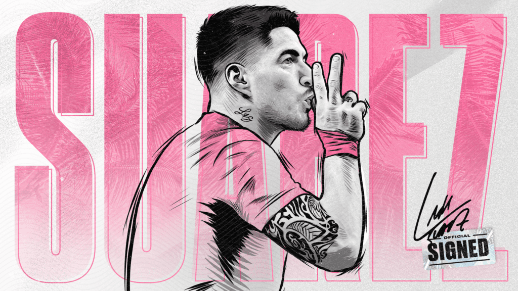 Inter Miami tekent de beroemde spits Luis Suarez