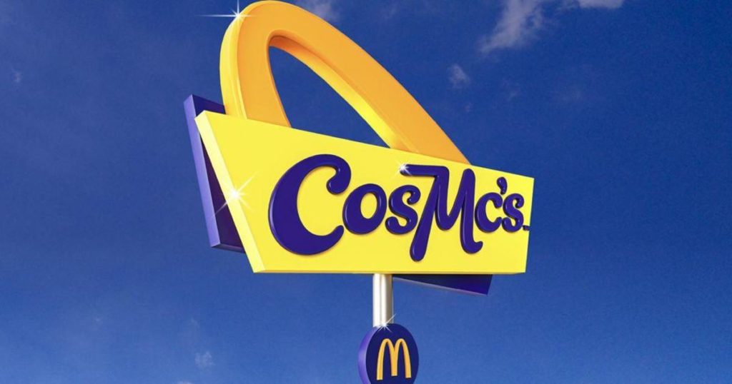 McDonald's opent een nieuwe keten genaamd CosMc's.  Hier zijn de locaties en de lijst.
