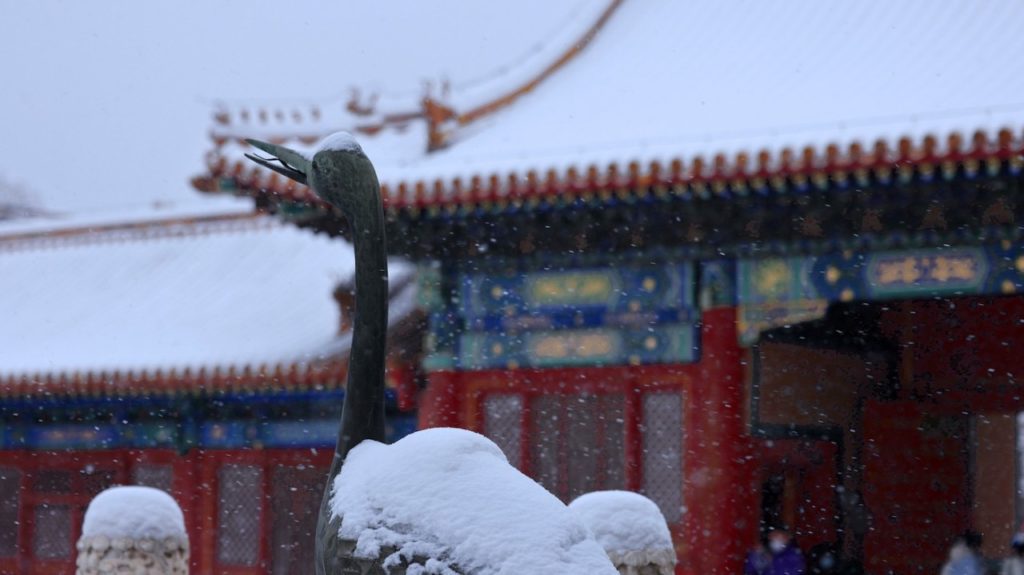 Peking beleeft de koudste decembermaand ooit gemeten in meer dan zeventig jaar