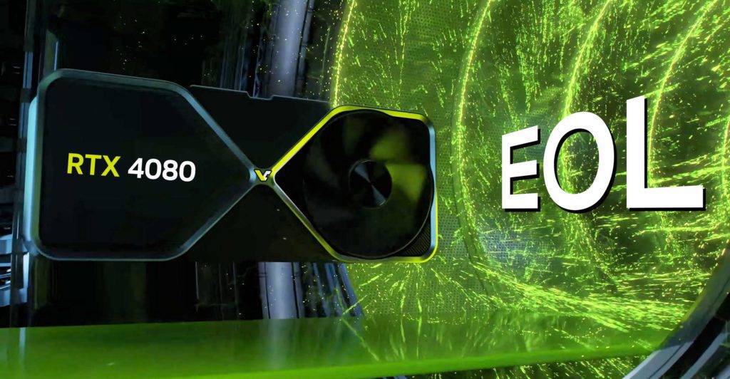NVIDIA GeForce RTX 4080 en RTX 4070 Ti bereiken officieel het einde van hun levensduur
