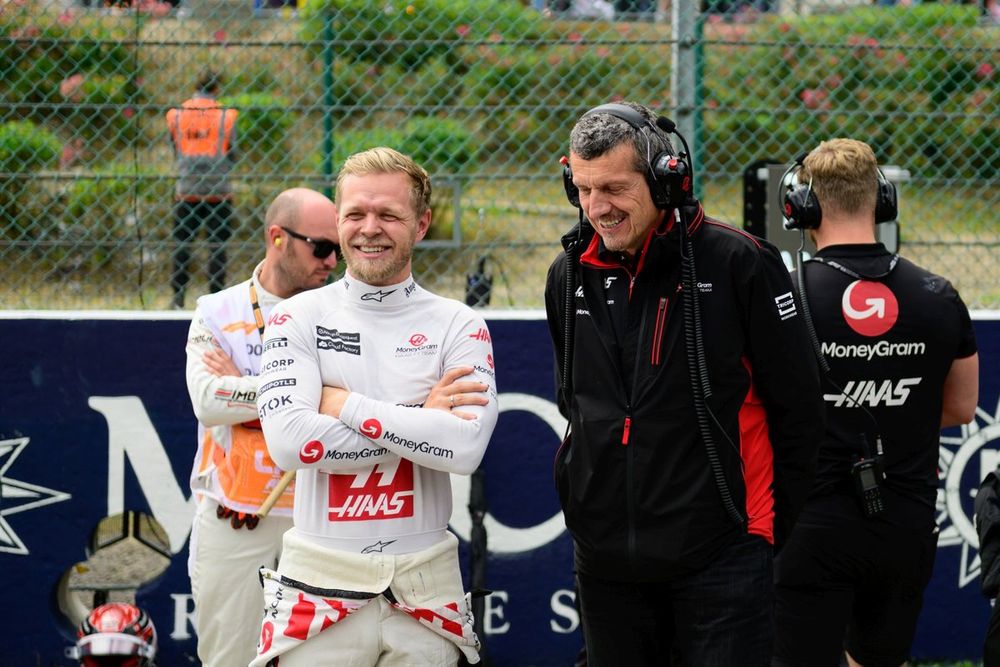 Kevin Magnussen, Haas Formule 1-team, Guenther Steiner, Haas Formule 1-teambaas