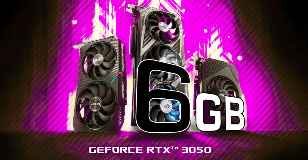 NVIDIA GeForce RTX 3050 6GB zal 2.304 CUDA-kernen en 70W TDP hebben