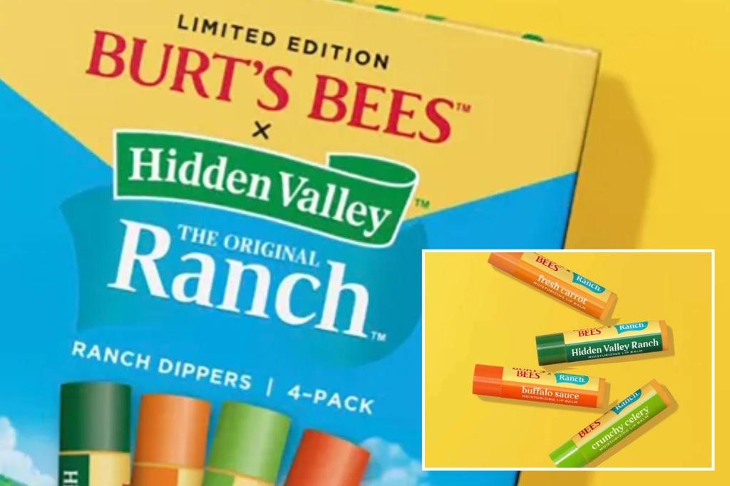 Burt's Bees, Hidden Valley Ranch lippenbalsems zijn binnen enkele uren uitverkocht