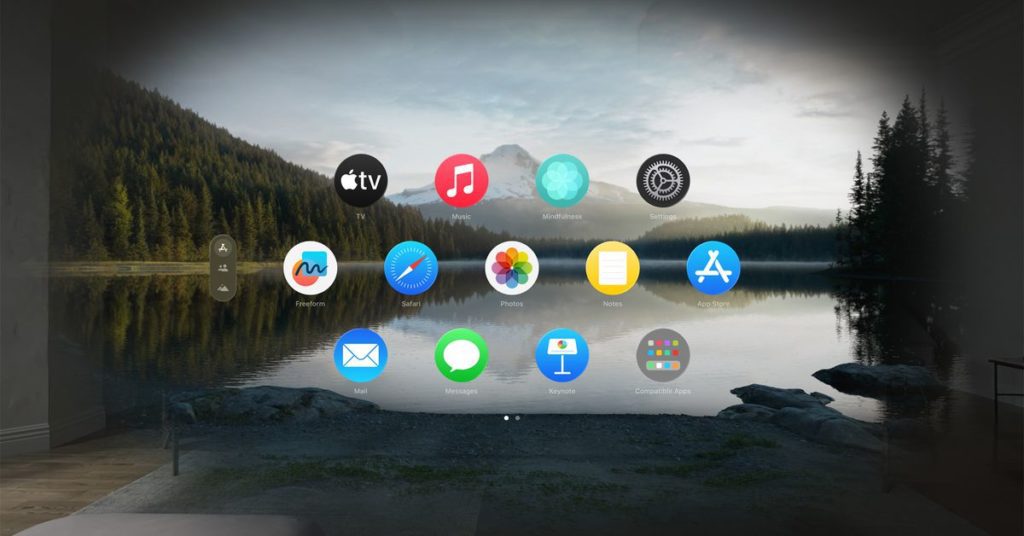 Sommige Apple-apps voor Vision Pro zullen om te beginnen 'ongewijzigde' iPad-apps zijn