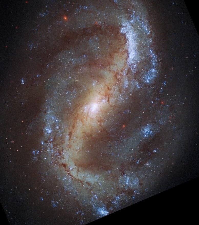 Hubble-spiraalstelsel NGC 7496