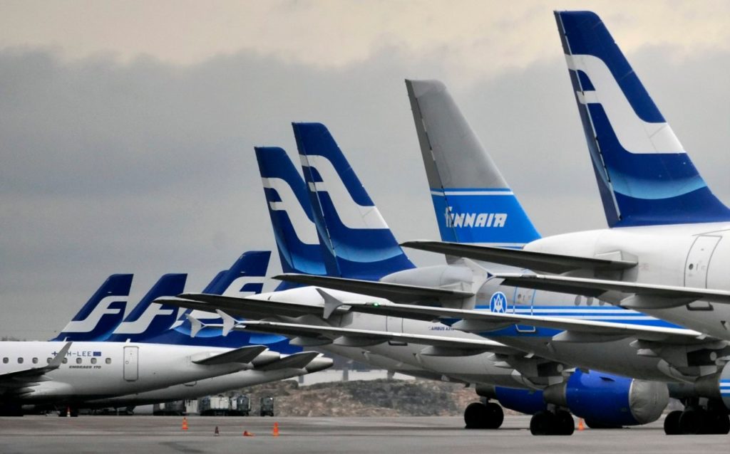 De Finse luchtvaartmaatschappij Finnair eist dat passagiers zich vrijwillig wegen voordat ze aan boord gaan