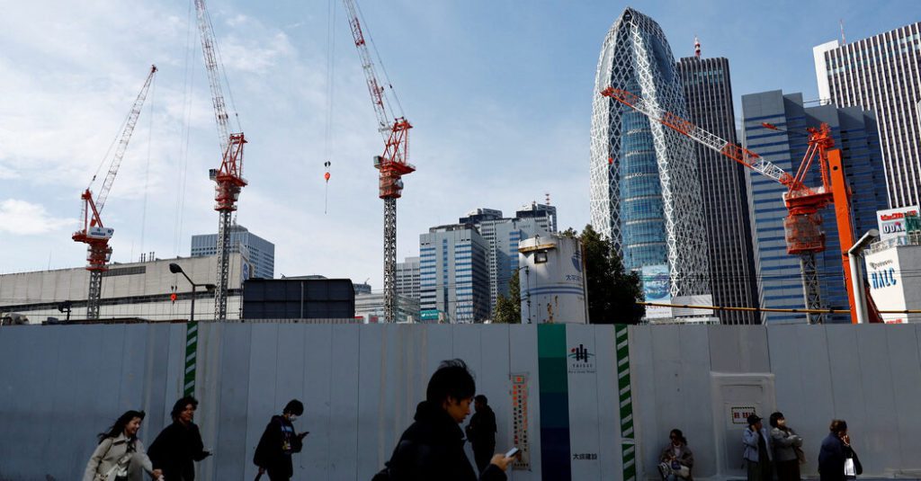 De Japanse economie glijdt af naar een recessie en staat op de vierde plaats op de mondiale ranglijst