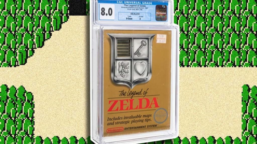 De uiterst zeldzame Zelda-game zou op een veiling voor meer dan $700.000 verkocht kunnen worden