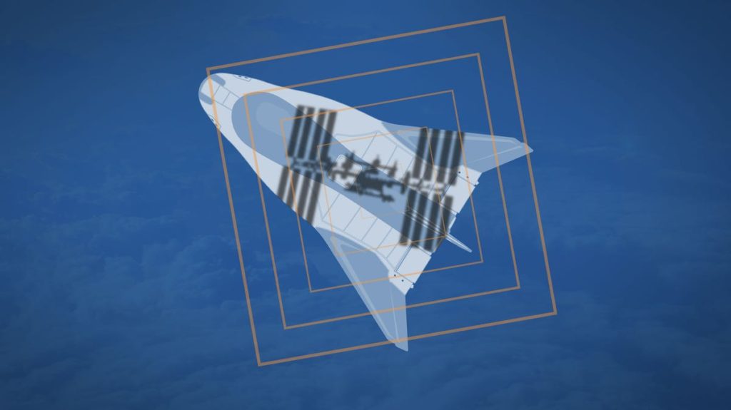 Het Dream Chaser-ruimtevliegtuig is herbruikbaar en klaar voor de landingsbaan