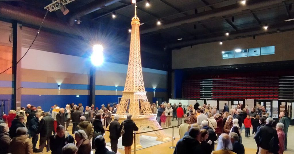 In ruil daarvoor kent Guinness een lucifer van een Fransman toe aan het record van de Eiffeltoren