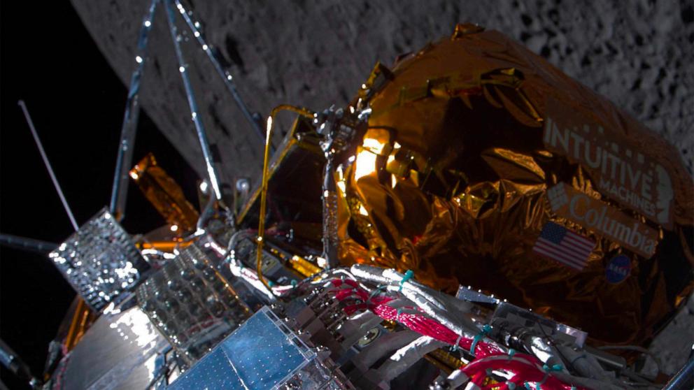 NASA-partner zegt dat de maanlander Odysseus mogelijk is gekapseisd