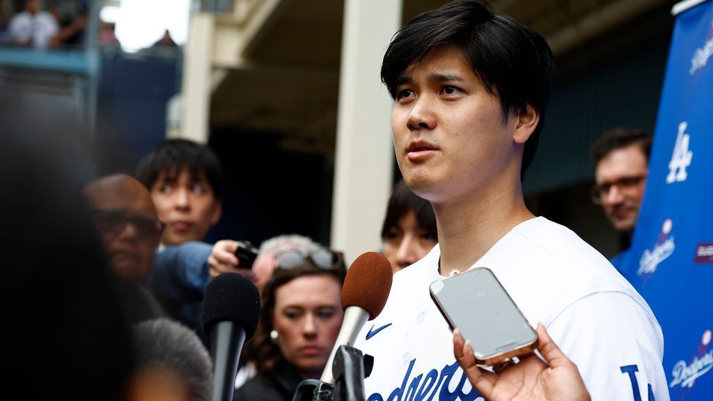 Shohei Ohtani wordt derde en zegt dat hij klaar zal zijn voor de opener van de Dodgers