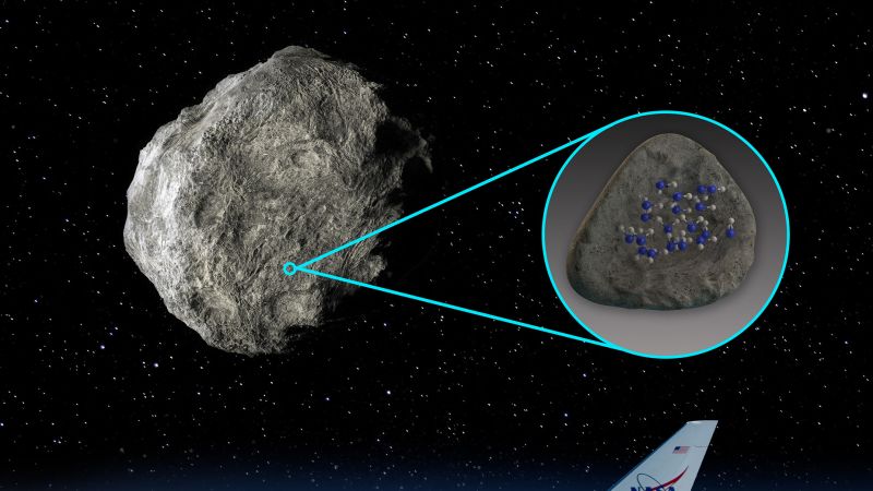 Watermoleculen op asteroïden zouden 'volledig droog' zijn